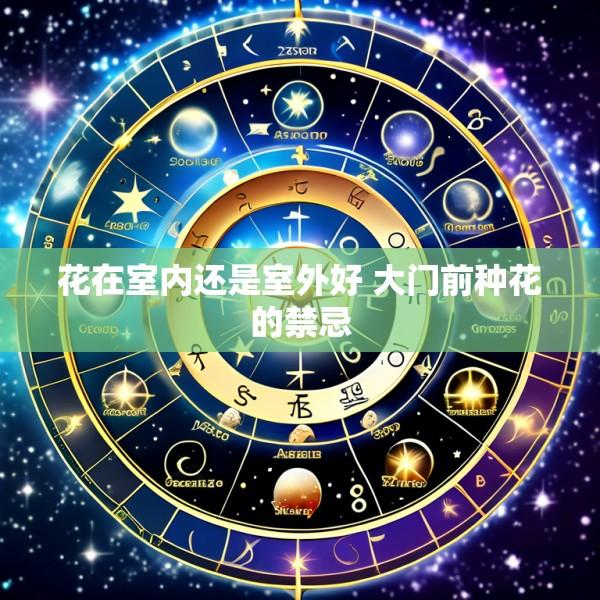 花在室内还是室外好 大门前种花的禁忌