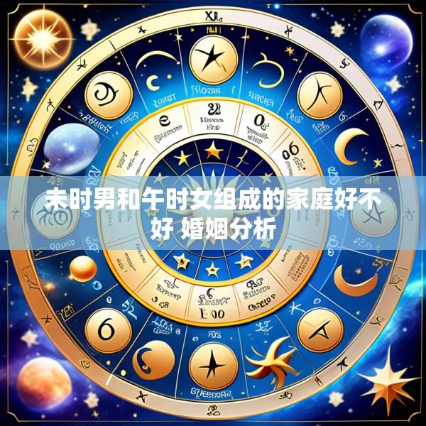 未时男和午时女组成的家庭好不好 婚姻分析