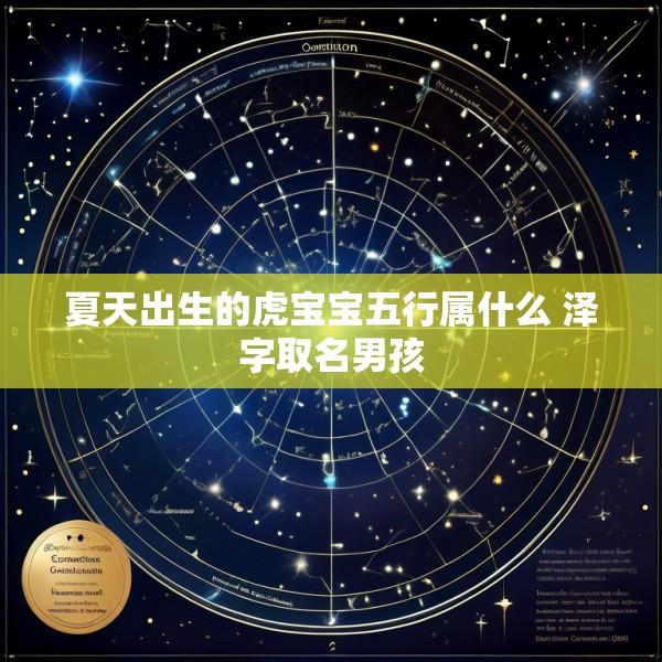 夏天出生的虎宝宝五行属什么 泽字取名男孩