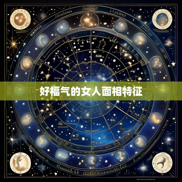 好福气的女人面相特征