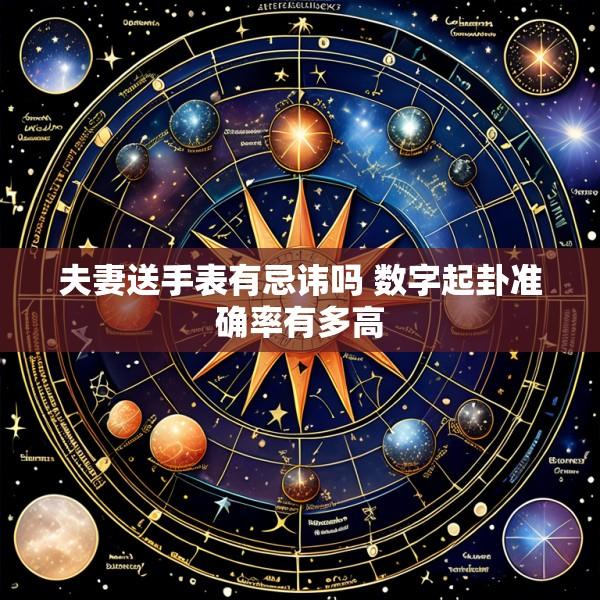 夫妻送手表有忌讳吗 数字起卦准确率有多高