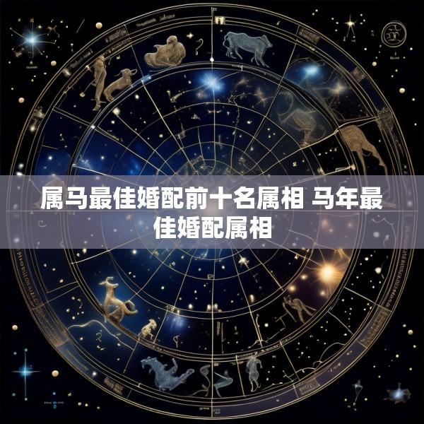 属马最佳婚配前十名属相 马年最佳婚配属相