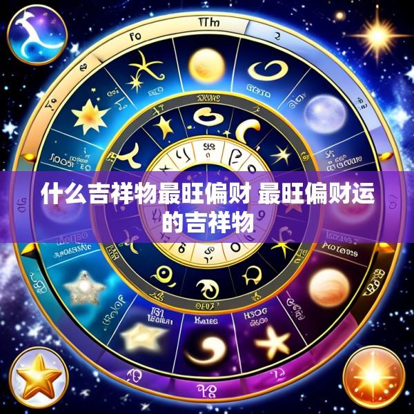 什么吉祥物最旺偏财 最旺偏财运的吉祥物