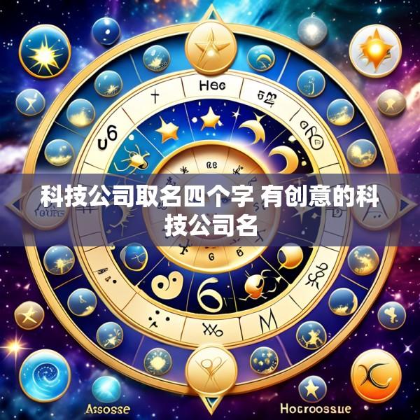 科技公司取名四个字 有创意的科技公司名