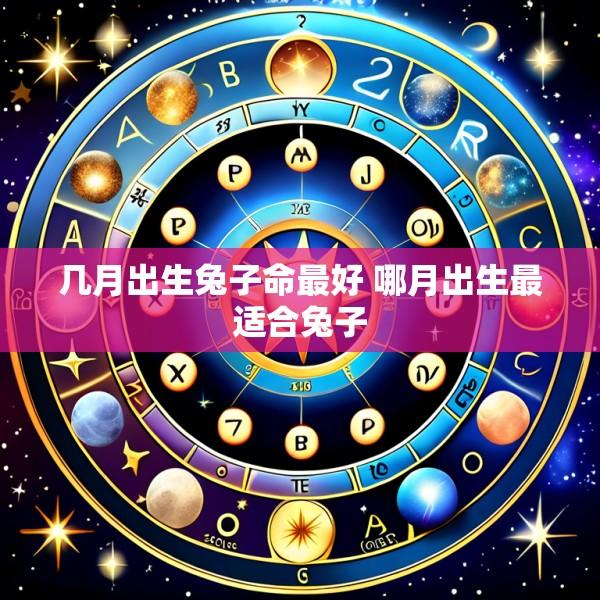 几月出生兔子命最好 哪月出生最适合兔子
