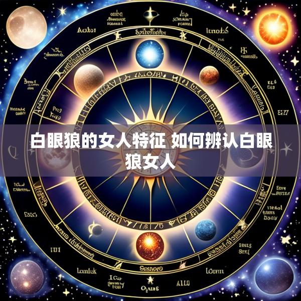 白眼狼的女人特征 如何辨认白眼狼女人