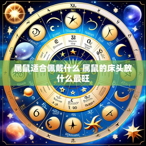 属鼠适合佩戴什么 属鼠的床头放什么最旺