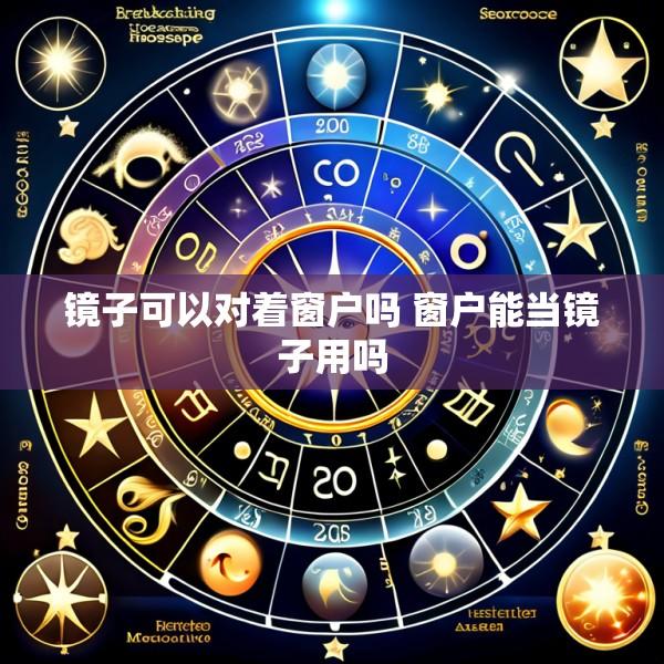 镜子可以对着窗户吗 窗户能当镜子用吗