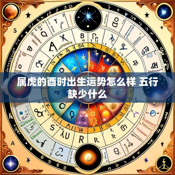属虎的酉时出生运势怎么样 五行缺少什么