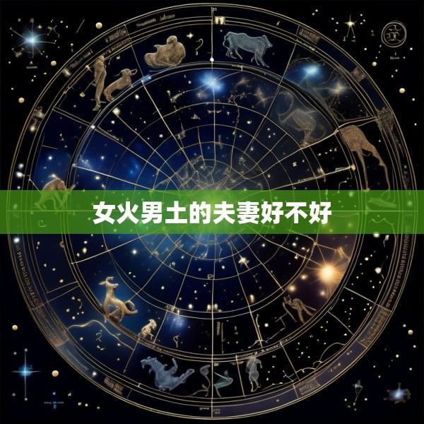 女火男土的夫妻好不好