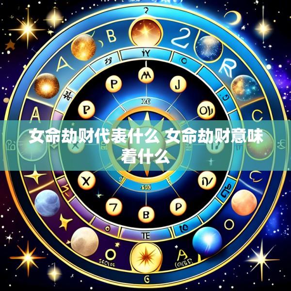 女命劫财代表什么 女命劫财意味着什么