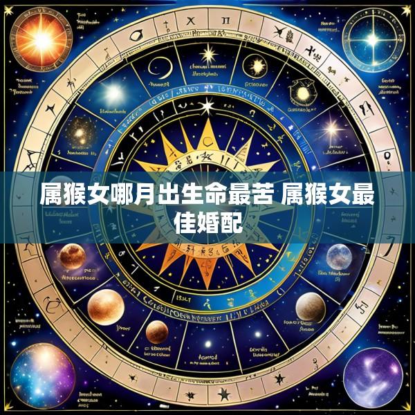 属猴女哪月出生命最苦 属猴女最佳婚配