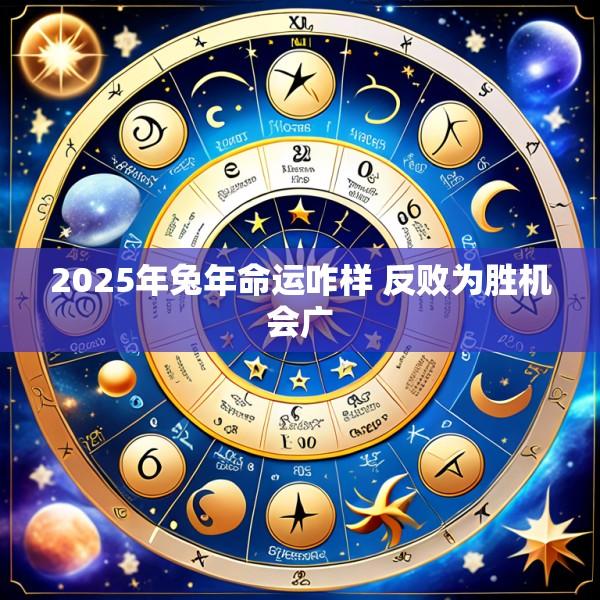 2025年兔年命运咋样 反败为胜机会广
