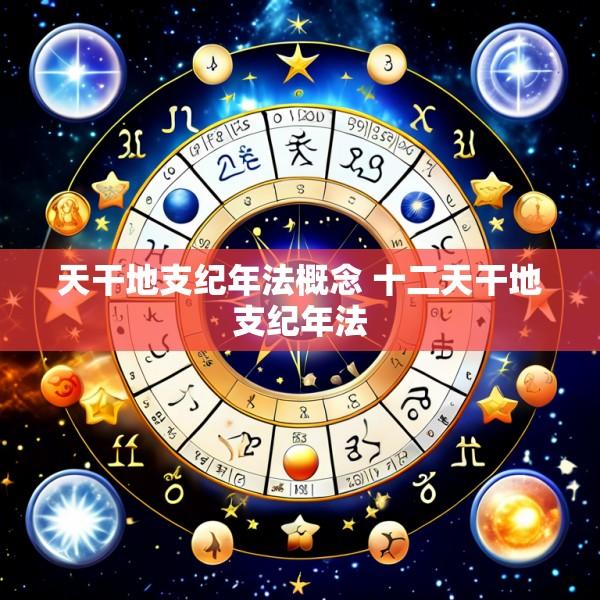 天干地支纪年法概念 十二天干地支纪年法