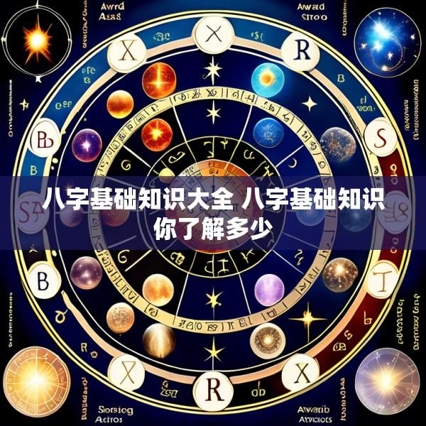 八字基础知识大全 八字基础知识你了解多少