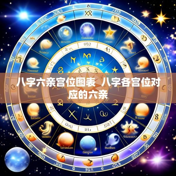 八字六亲宫位图表  八字各宫位对应的六亲
