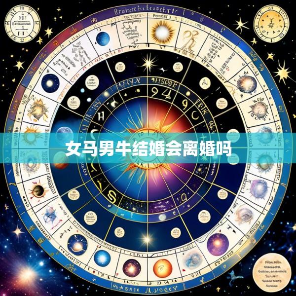 女马男牛结婚会离婚吗