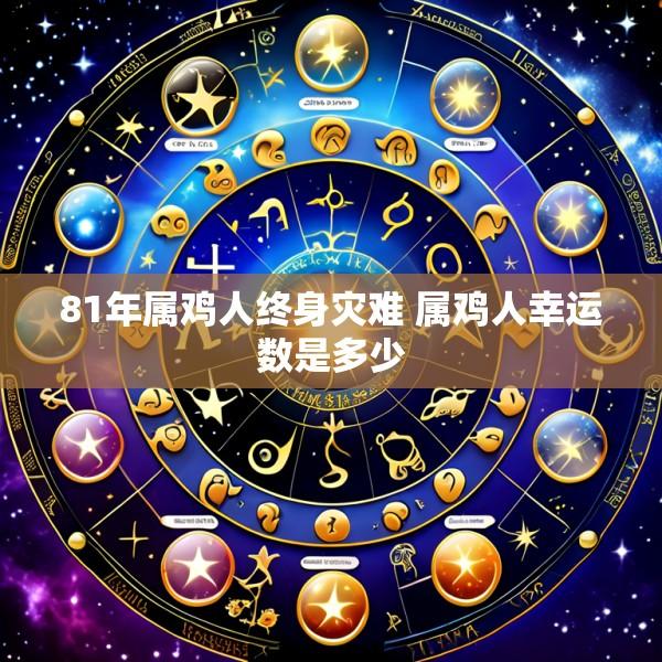 81年属鸡人终身灾难 属鸡人幸运数是多少