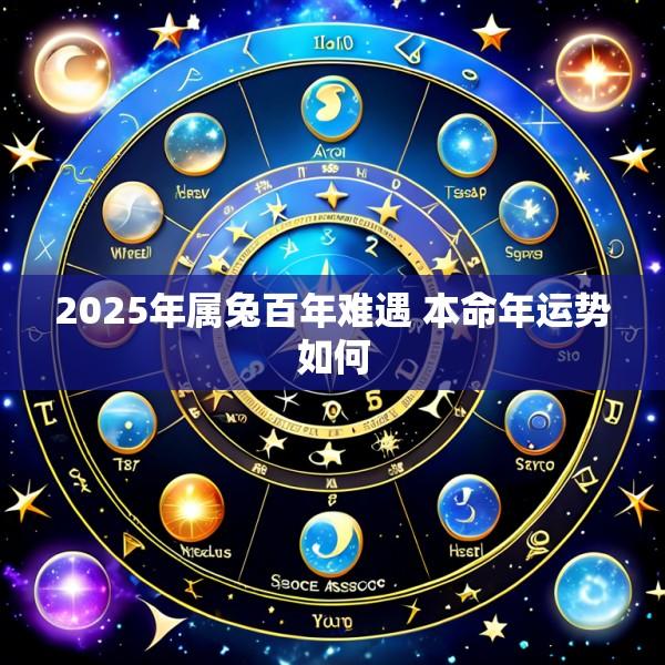 2025年属兔百年难遇 本命年运势如何