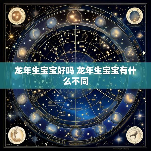 龙年生宝宝好吗 龙年生宝宝有什么不同