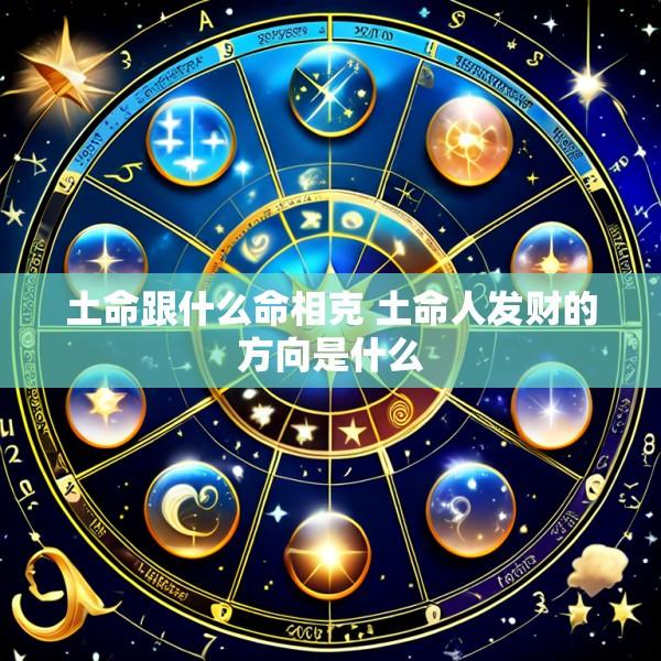土命跟什么命相克 土命人发财的方向是什么