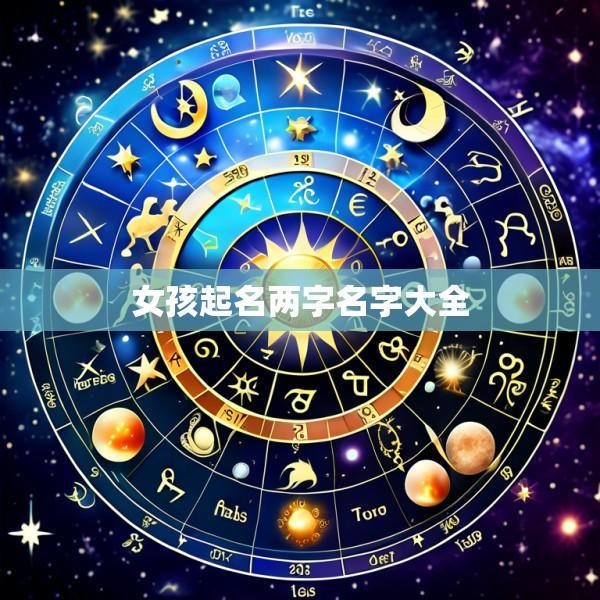 女孩起名两字名字大全