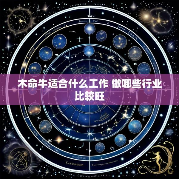 木命牛适合什么工作 做哪些行业比较旺