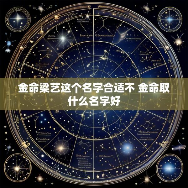 金命梁艺这个名字合适不 金命取什么名字好
