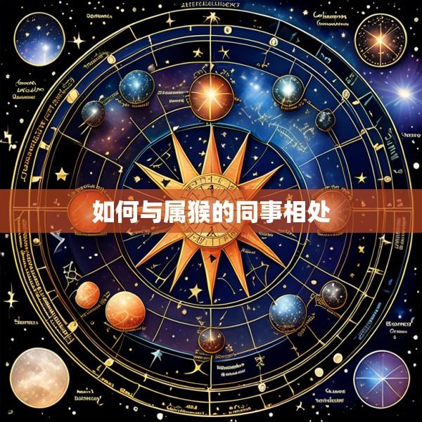 如何与属猴的同事相处