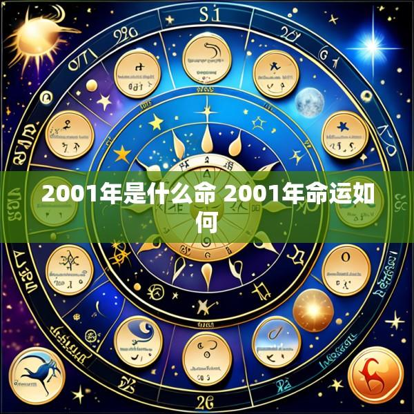 2001年是什么命 2001年命运如何