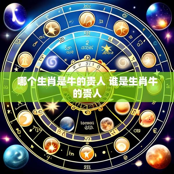 哪个生肖是牛的贵人 谁是生肖牛的贵人