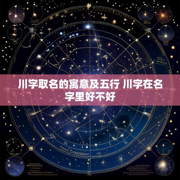 川字取名的寓意及五行 川字在名字里好不好