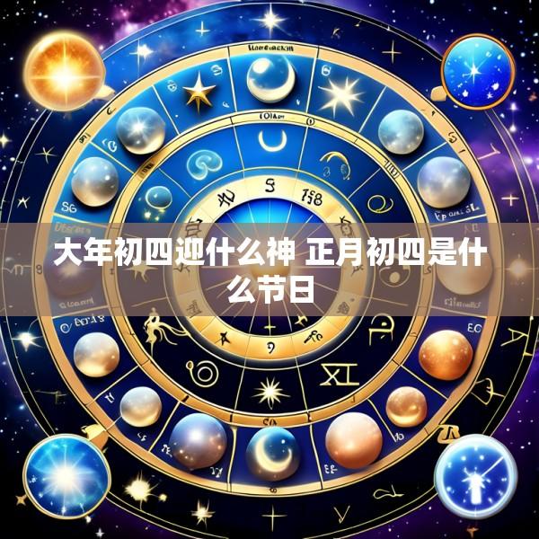 大年初四迎什么神 正月初四是什么节日