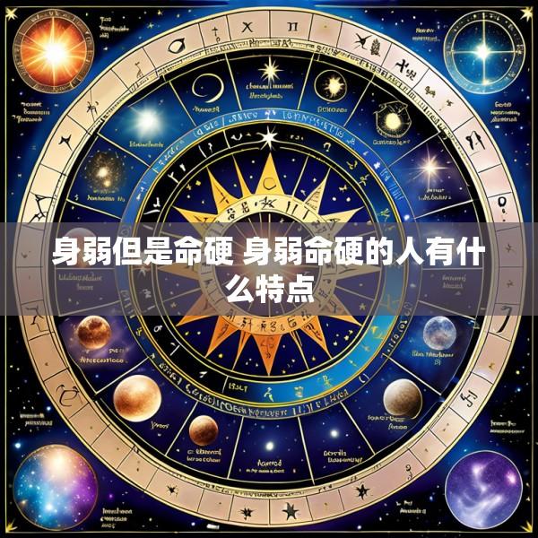 身弱但是命硬 身弱命硬的人有什么特点