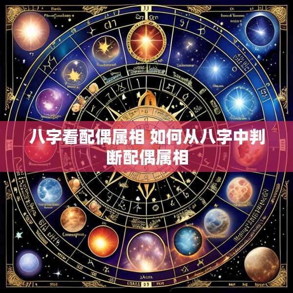 八字看配偶属相 如何从八字中判断配偶属相