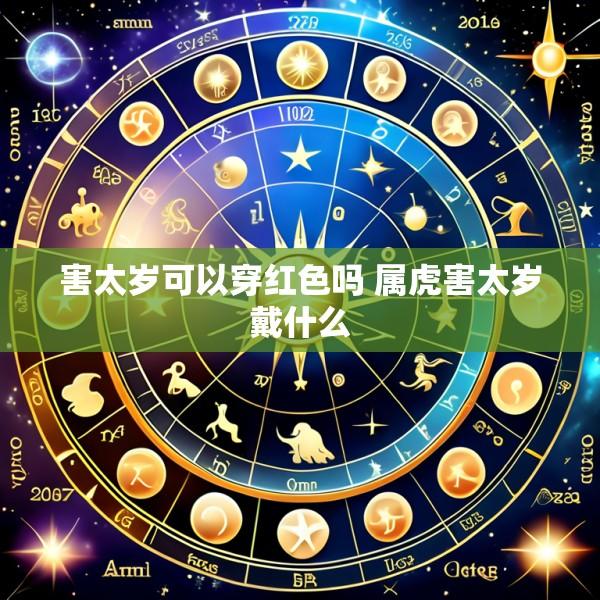 害太岁可以穿红色吗 属虎害太岁戴什么