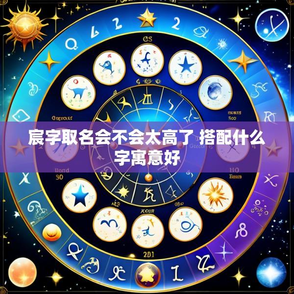 宸字取名会不会太高了 搭配什么字寓意好
