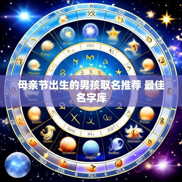母亲节出生的男孩取名推荐 最佳名字库