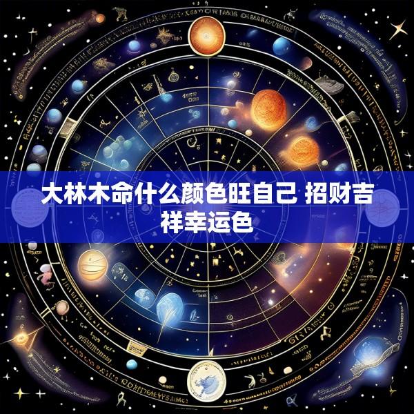 大林木命什么颜色旺自己 招财吉祥幸运色
