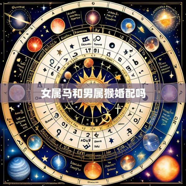 女属马和男属猴婚配吗