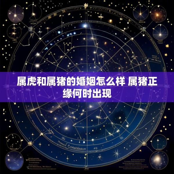 属虎和属猪的婚姻怎么样 属猪正缘何时出现