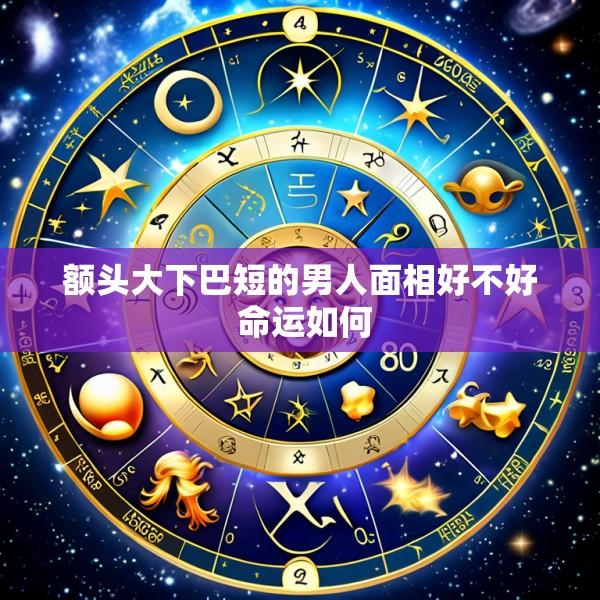额头大下巴短的男人面相好不好 命运如何