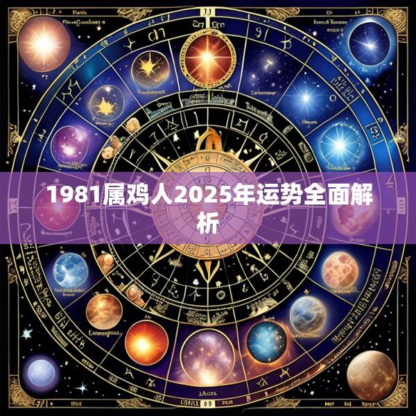 1981属鸡人2025年运势全面解析