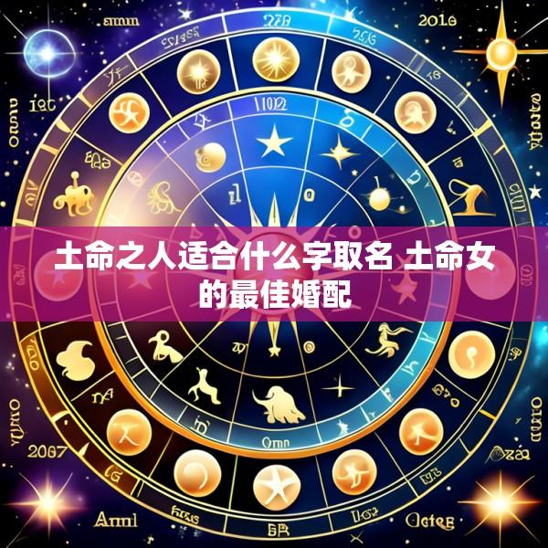土命之人适合什么字取名 土命女的最佳婚配