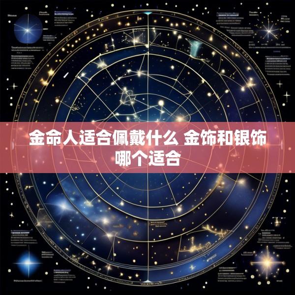 金命人适合佩戴什么 金饰和银饰哪个适合