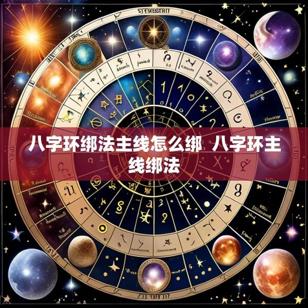 八字环绑法主线怎么绑  八字环主线绑法