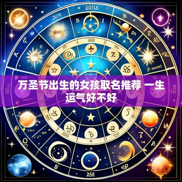 万圣节出生的女孩取名推荐 一生运气好不好