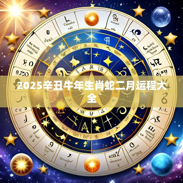 2025辛丑牛年生肖蛇二月运程大全