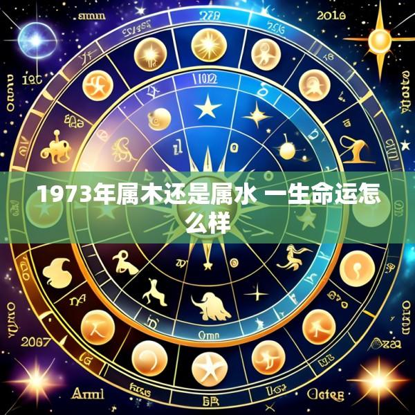 1973年属木还是属水 一生命运怎么样