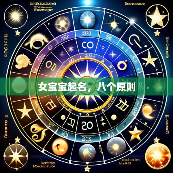 女宝宝起名，八个原则